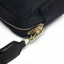 Lola Shoulder Bag, BIMBA Shoulder Bag, Women's Shoulder Bag, Large Capacity, Adjustable Shoulder Strap. - 金標粉紅色粉帶黑字 - 查看 3