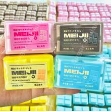 MEIJII Chocolate Slow Rebound Squeeze Toy, Stress Relief Squishy Toy - Multicolor - View 3