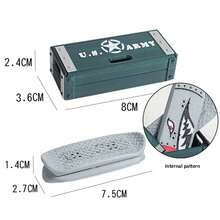 Diapasón obstáculos magnético Fidget juguete para niños azulejos deslizador Spinner conjunto de construcción 3d impreso alivio del estrés regalo divertido para niños N7Q4 - A2 - Ver 14