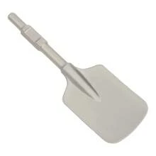 kangten Hammer Bit, Hex Shank Shovel Spade Chisel Bit, Clay Spade Bit - Silver - View 7