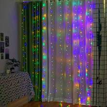 USB Powered Remote Control LED Fairy Lights - Romantic Wedding Backdrop Lights, Suitable For Indoor And Outdoor Party Decoration - USB Curtain Light - View 14