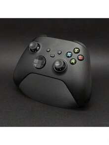 Stylish Minimalist Controller Display Stand - Multifunctional, Sleek White And Black Wireless Gaming Controller Holder, Perfect For Desk Organization - View 1