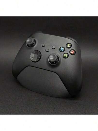 Stylish Minimalist Controller Display Stand - Multifunctional, Sleek White And Black Wireless Gaming Controller Holder, Perfect For Desk Organization