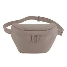 Bagbase Simplicity Waist Bag (Mushroom) - 100%  Polyester - (BC7062) - Beige - View 3