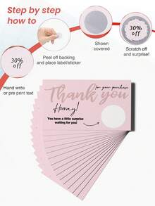 50张刮刮卡优惠券 - 万圣节、圣诞节及所有季节性促销活动的理想之选 - 彩色 - 查看 11