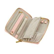 Bagbase Boutique Travel Jewellery Case (Soft Pink) - 100% Polyurethane - (BC7213) - Pink - View 2