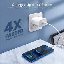 2个20W USB-C快充墙式适配器，兼容 17、15、14、13、12、11 - 美規A型插(110-127V) - 查看 6