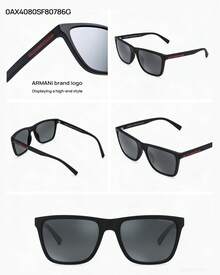 Armani Sunglasses, Unisex, Versatile And Stylish, Fashionable Design, Suitable For Commuting And Driving, Understated Yet Sophisticated. - Multicolor - View 3