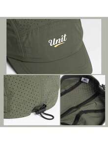 1pc Lightweight Quick-Dry Short Brim Baseball Cap, Breathable Mesh 5-Panel Unisex Outdoor Sports Hat For Men And Women,Summer,Beach,Holiday - Multicolor - View 4