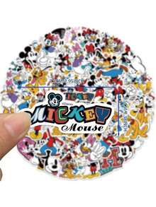 50 buah Stiker Vinyl Berlisensi Resmi, Motif Friends, Kartun Tahan Air, Cocok untuk Botol Minum, Laptop, Bemper Mobil, Komputer, Ponsel, Helm, Mobil, dan Stiker Dekoratif Lainnya. - MultiWarna - View 4