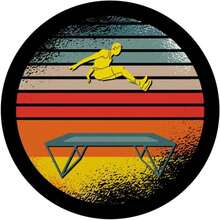 Trampolining Fitness Gymnastic Gymnast Retro Trampoline Adhesive PopGrip - Adhesive PopGrip - View 4