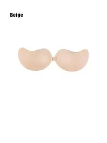 2片隐形胸罩花瓣，无肩带聚拢文胸，可重复使用的自粘胸罩罩杯，适合露背连衣裙，夏季婚礼内衣 - 彩色 - 查看 27