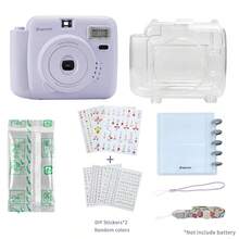 Popoto Instant Camera For Mini 11/12 Films With 10 Instant Mini Films Instant Print Outdoor Portable Automatic Exposure Easy Use Birthday Gifts Suitable For Beginners Camera Mini Camera Camera , The Perfect Summer Gift For Mom-Capture Photos With The Waves, Beach Fun, And Party Moments. It's The Top Choice For Mother's Day, Summer Vacations, And Parties.(Not Include Battery) - View 10
