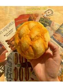 挤压软面包玩具，减压慢回弹挤压玩具，办公室减压玩具，生日/圣诞节/万圣节/愚人节礼物，完美礼物 - 彩色 - 查看 5