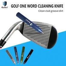 Caiton Golf Club Cleaning Tool 1PC – Professional Cleaning Knife And Iron Pickup Groove Cleaner, Precisely Cleans Clubhead Grooves, Removing Dirt And Grass Clippings – Enhances Club Grip, Improving Accuracy And Performance – High-Quality Design, Durable And Easy To Use, An Essential Professional Accessory For Every Golfer, Ensuring Your Best Performance On The Course. - Multicolor - View 1