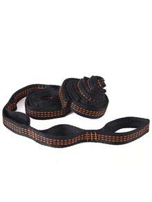 (2.6m Buckle) Professional Hammock Binding Rope - Multi-Loop Design, High Load Bearing, Reinforced Black High-Strength Polyester Webbing - Multicolor - View 2