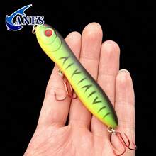 1 pieza/3 piezas Señuelo de pesca realista tipo lápiz - Cebo artificial para aumentar las tasas de captura - Multicolor - Ver 7