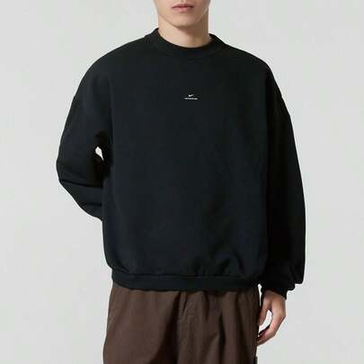 Nike Sudadera AS M NK TF SI BRSH CREW, ropa deportiva cómoda y casual para el transporte diario y los viajes, se recomienda pedir una talla menos, IM5902-010