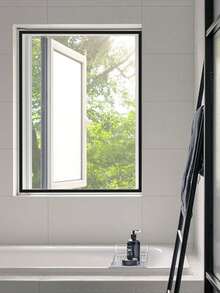 Self-Adhesive Anti-Mosquito Screen Screen Freely Disassembled Window Screen Insect-Proof Sunshade Breathable Balcony Soft Gauze Curtain Encrypted Self-Installed Screen Window - A - View 4