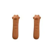 4pcs Cute Cat Paw Silicone Door Handle Covers - Soft Anti-Scratch Protective Sleeves, Tool-Free Installation, Suitable For Bedroom Bathroom Office Anti-Static Handles, Anti-Collision Buffer Pads, Indoor Non-Slip Protective Covers - Multicolor - View 15