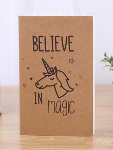 1 | 3 | 6 Pack A6 Kraft Soft Cover Notebooks, Flat Sewn Binding & Cover Quotes - Mini Notebooks For Writing, Travel Journal & Teacher Supplies (4 X 5.75inch Notebooks) - Multicolor - View 12