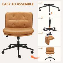 Office Chair - Brown - View 6