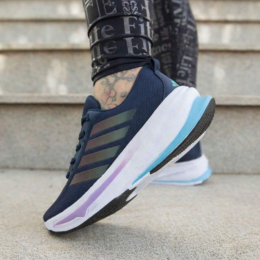 Women's Casual Athletic Tennis Shoes For The Gym And Walk. - Marine - View 1