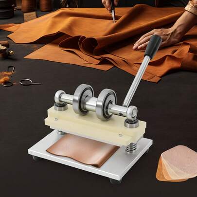 kangten Manual Stamping Machine Leather Punching Machine With Guide Pins UK