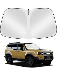 ARISMOTOR 前挡风玻璃遮阳帘，专为 2022-2026 款途胜定制，可折叠，有效阻挡紫外线，保持车内凉爽。 - 車內遮陽板 - 查看 1