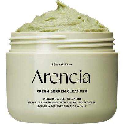Limpiador facial de mochi de arroz coreano - Limpieza suave y exfoliante, limpieza profunda, hidratante, contracción de poros, apto para pieles propensas al acné, ingredientes de agua de arroz y té verde para eliminar los puntos negros