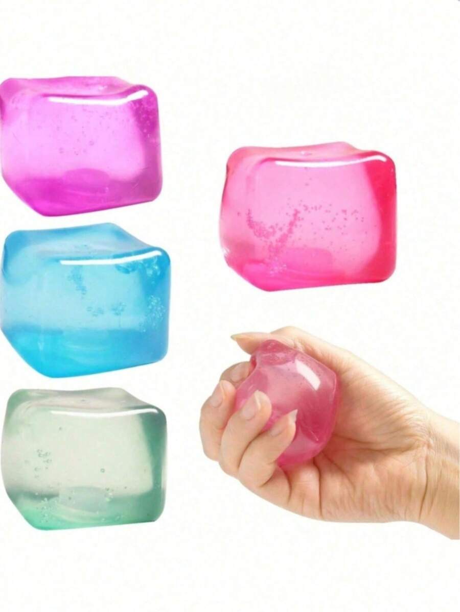Schylling Nee Doh Sensory Toy - Stress Relief And Squeezing Fun, Square Squeeze Game, Birthday Gift - Christmas Gift, Perfect Gift - Gift - Multicolor - View 1