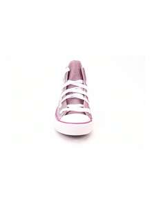 Kids' Converse Canvas Sneakers - Timeless Burgundy Design, Available In Sizes 27 & 28 - Ideal For Every Season - -Durable- Canvas Material For Long-Lasting Wear - Perfect For Active Children - Stylish And Comfortable Footwear - Great For Everyday Adventures - 紫紅色 - 查看 2