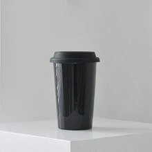 1 cốc cà phê sứ 400ml kèm nắp silicon, cốc nhỏ giọt cầm tay, thích hợp để uống cà phê, món quà tuyệt vời cho người yêu cà phê, ngày Valentine, chị em gái, mẹ, sinh nhật, đám cưới. - Nhiều màu - Xem 6