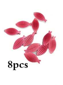 Reusable Clothes Fuzz Remover, Silicone Fish-Shaped Lint Collector, Pet Hair Remover For Clothes, Blankets, Towels, Efficient Washing Machine Lint Collector, Cat/Dog Hair Remover, Household Laundry Tool, Easy To Remove Fabric Lint, Laundry Room Essential, Cleaning Supplies, Washing Machine, Lint Collector, Pet Hair Collector, Reusable Pet Hair Remover, Clothing Cleaning Tool, Laundry Accessory For Cleaner Clothes - Multicolor - View 34