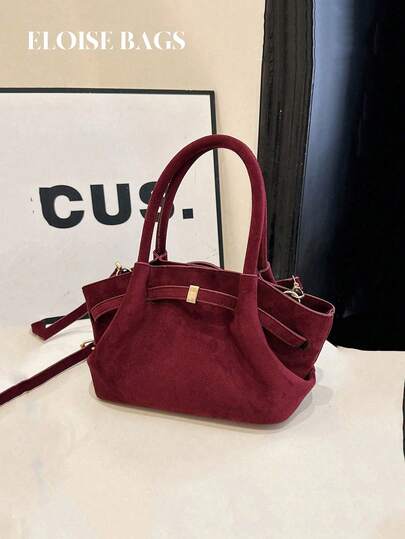 Bolso de mano pequeño plisado de moda vintage 2025, bolso bandolera minimalista para ir al trabajo