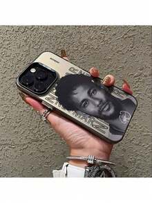 a la UE (DE y ES) Funda de teléfono con tema de fútbol, compatible con modelos 16, 15, 14, 13, 12, 11 Pro Max, X, XR, XS Max, 8, 7 Plus, con acabado mate para protección contra caídas. - Negro translúcido - Ver 7
