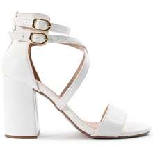 Women Heeled Sandals - 白色 - 查看 3