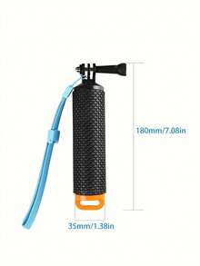 Black/Silver Floating Hand Grip Waterproof Monopod Accessories Set Compatible With Hero 13 12 11 10 9 8 7 6 5 4 3+ 2 1 Session, Suitable For Water Sports And Action Cameras - View 7