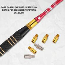 HUANQU 3pcs Dart Weight Extension And Shaft Kit - 2BA Thread Professional Dart Accessories Precise Balance Adjuster - Multicolor - View 1