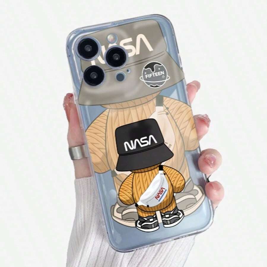 Creative And Modern Space-Themed Phone Case, Compatible With Various Phone Models, With Custom Designs. - Modelo Gorra Negra - View 1