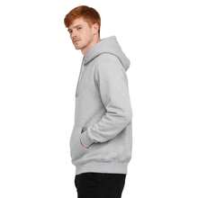Relaxed Kangaroo Hoodie With Soft Warm Hood - Grey - View 2