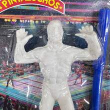 Figura flexible de luchador para pintar - Diversión creativa para niños - Mediano - Ver 2