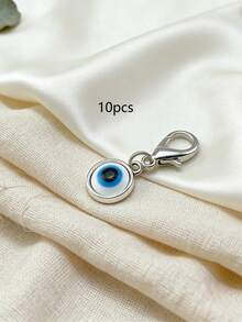 邪眼钥匙扣吊坠 - 男女通用幸运符，附赠独特励志卡片，适合作为生日、婚礼、情人节和毕业礼物 - 彩色 - 查看 20
