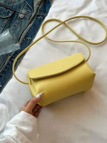 Túi xách mini đơn giản và thời trang, túi đeo vai cao cấp kiểu retro, túi đeo chéo chất lượng cao phù hợp cho nữ sinh tuổi teen, sinh viên đại học, người mới bắt đầu và nhân viên văn phòng. Rất phù hợp cho văn phòng, trường đại học, công việc, kinh doanh, đi lại, hoạt động ngoài trời, du lịch và các hoạt động ngoài trời khác. - Màu vàng - Xem 4