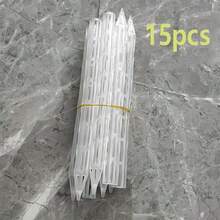 10/15/20个透明植物通气管 - 轻便耐用的植物根部通风管，防止根腐病，改善排水，易于安装于室内/室外，适用于盆栽植物、草坪、幼苗等。 - A - 查看 13