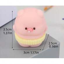 2pcs Mini Animal Pencil Sharpeners, Cute Sheep & Capybara Shaped Creative Pencil Sharpeners, Stationery For Students - Multicolor - View 3