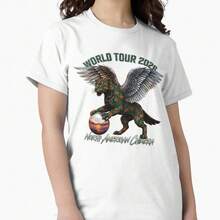 2026 World Tour _Chimera_ Limited Edition Tee - Ancient Spirit Modern Game - USA Mexico Canada Fusion Streetwear Classic T-Shirt - 白色 - 查看 1