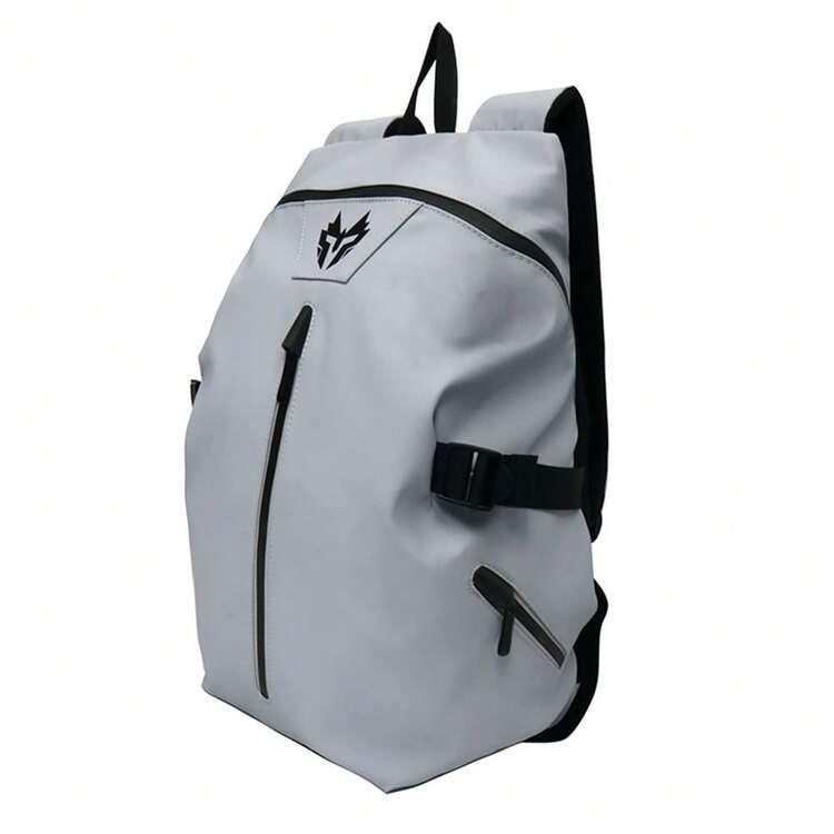 通用大容量摩托车背包，带反光条，可作书包、旅行包、摩托车头盔包 - A - 查看 4