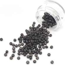 200Pcs 3.0mm Silicone Nano Rings Copper Rings With Silicone Lined Hair Beads Hair Rings Hair Extension Tools - View 9