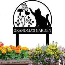 Vintage Garden Stake With Customizable Address And Animal Theme 1pc Christmas Decorative Yard With Stand Floor Mount For Home And Wedding Decor Without Electricity Or Batteries - I - View 16